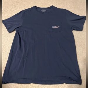 Vineyard Vines Americana Whale Short-Sleeve Pocket T-Shirt MEDIUM